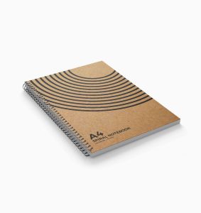 Spiral Note Book Brown Kraft